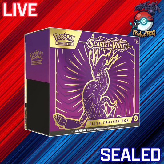 Pokemon TCG: Scarlet & Violet Elite Trainer Box [Miraidon]