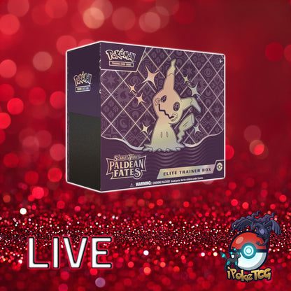 Pokemon TCG: Scarlet & Violet-Paldean Fates Elite Trainer Box