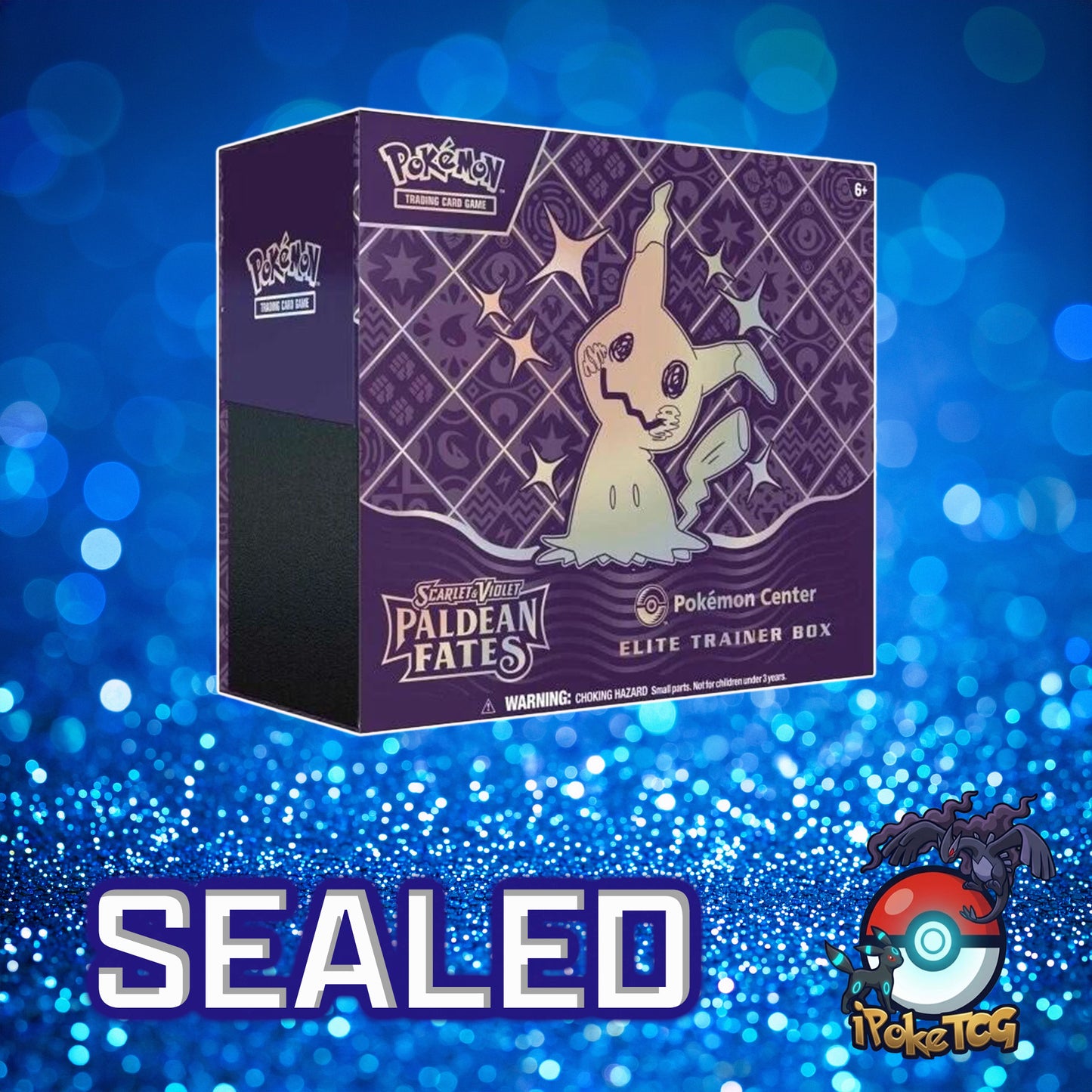 Pokemon TCG: Scarlet & Violet-Paldean Fates *Pokemon Center* Elite Trainer Box
