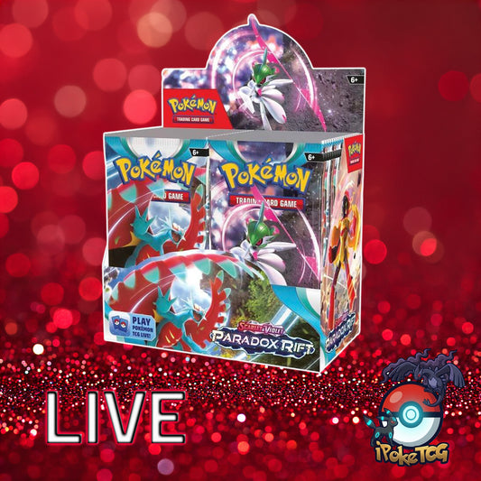 pokemon tcg paradox rift booster display box Scarlet and Violet Sleeved Pack type Garchomp ex Pokemon - Scarlet & Violet: