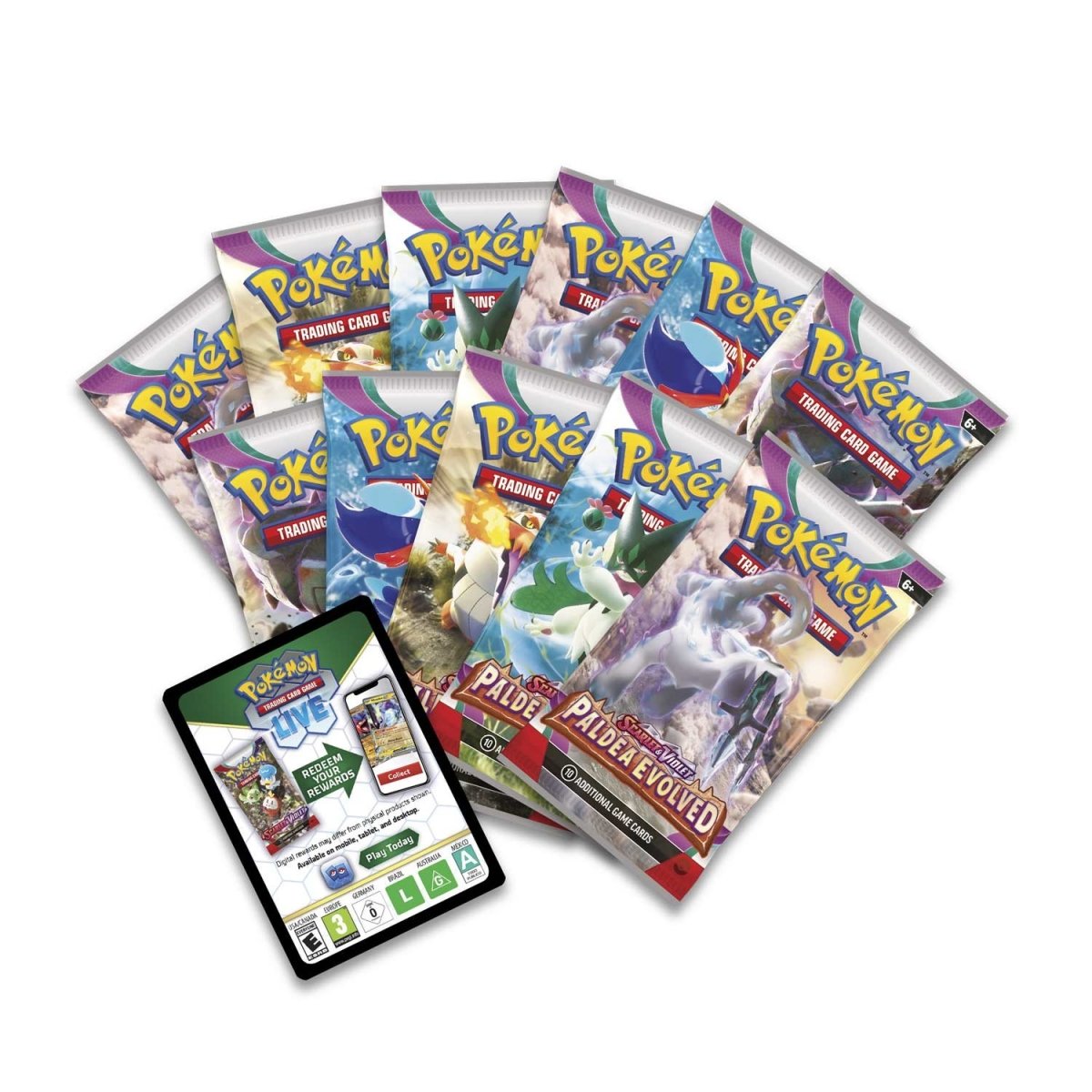 Pokemon TCG: Scarlet & Violet-Paldea Evolved *Pokemon Center* Elite Trainer Box