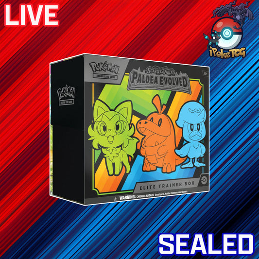 Pokemon TCG: Scarlet & Violet-Paldea Evolved Elite Trainer Box