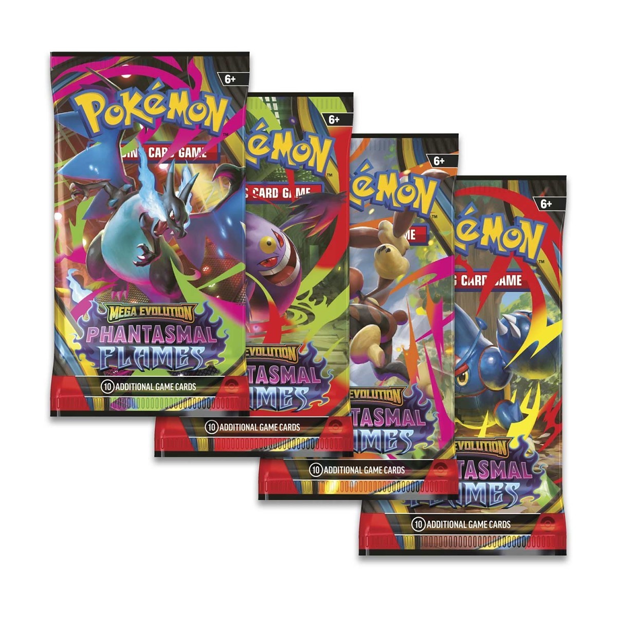 Pokemon TCG: Mega Evolution-Phantasmal Flames Booster Display Box (36 Packs)