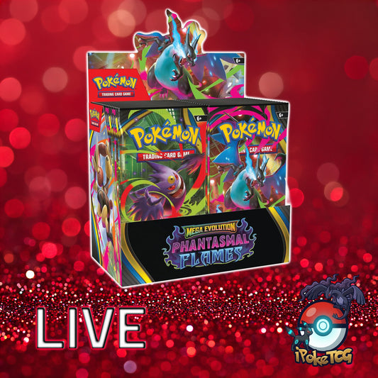 Pokemon TCG: Mega Evolution-Phantasmal Flames Booster Display Box (36 Packs)