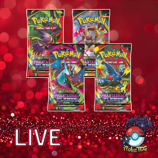 Pokemon TCG: Mega Evolution-Phantasmal Flames Booster Pack
