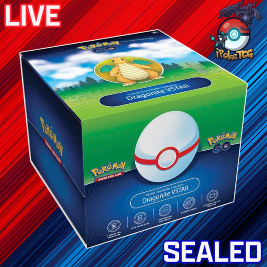 Pokemon TCG: Pokemon GO Premier Deck Holder Collection (Dragonite VSTAR)