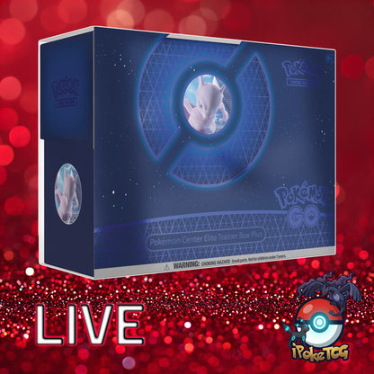 Pokemon TCG: Pokemon GO Pokemon Center Elite Trainer Box Plus