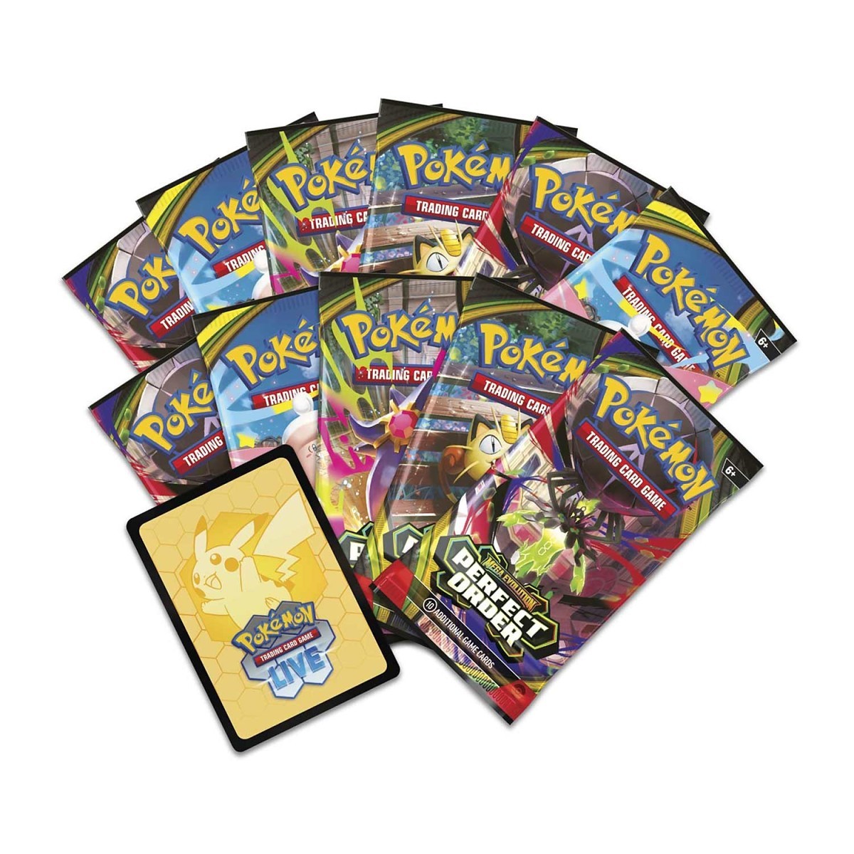 Pokemon TCG: Mega Evolution-Perfect Order Pokemon Center Elite Trainer Box