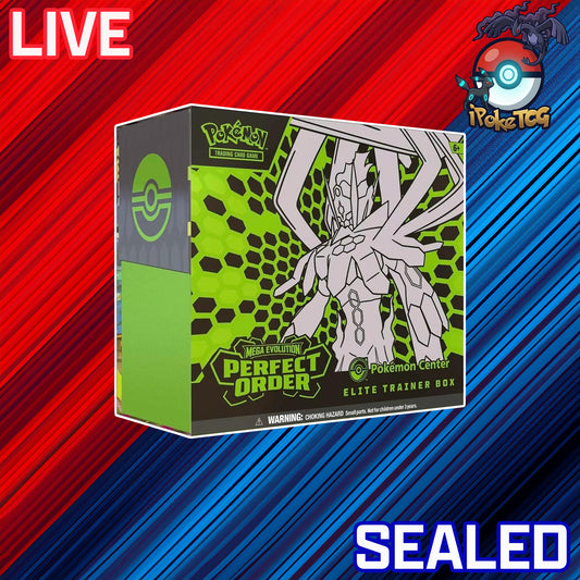 Pokemon TCG: Mega Evolution-Perfect Order Pokemon Center Elite Trainer Box