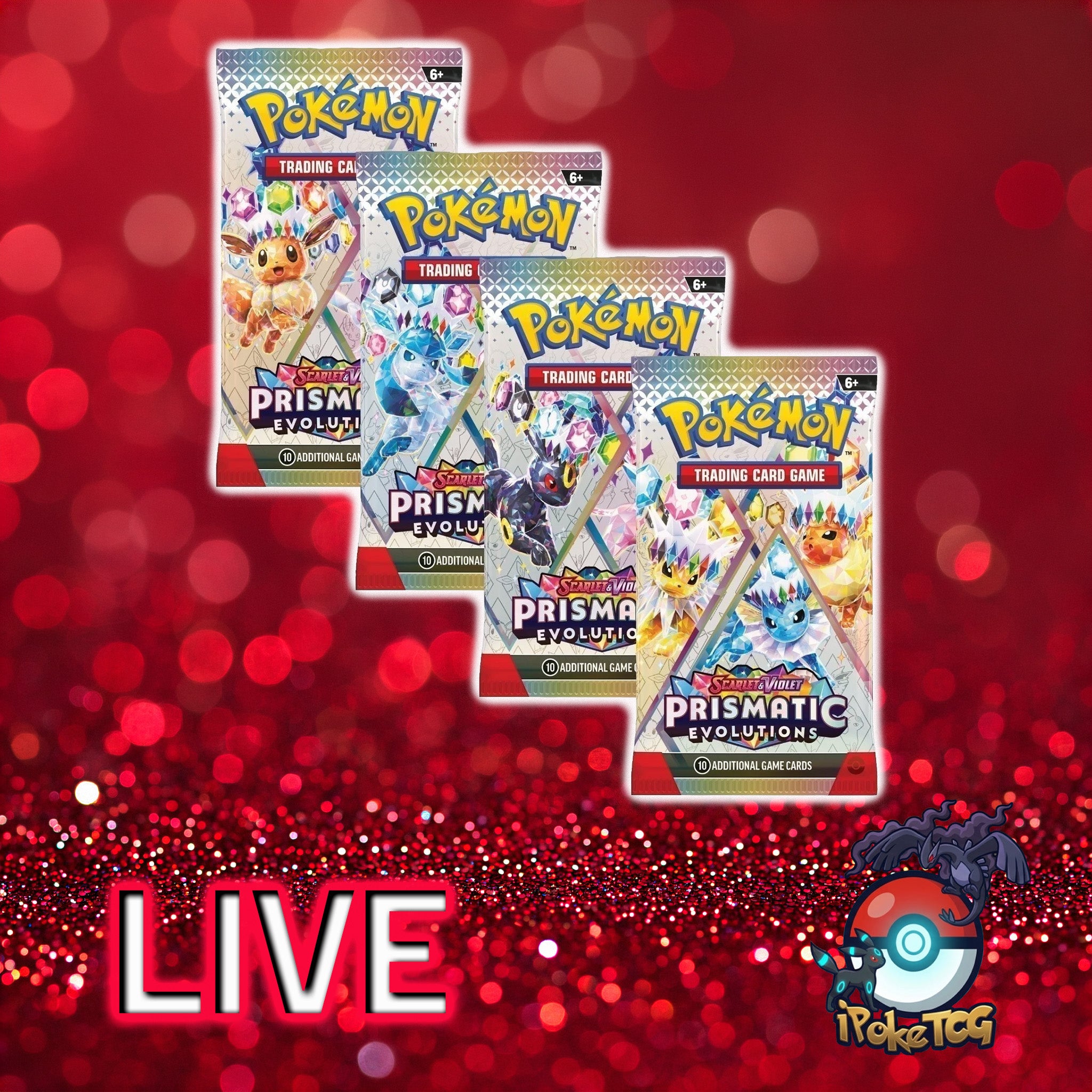 Pokemon TCG: Scarlet & Violet-Prismatic Evolutions Booster Pack **(Bou – iPokeTCG