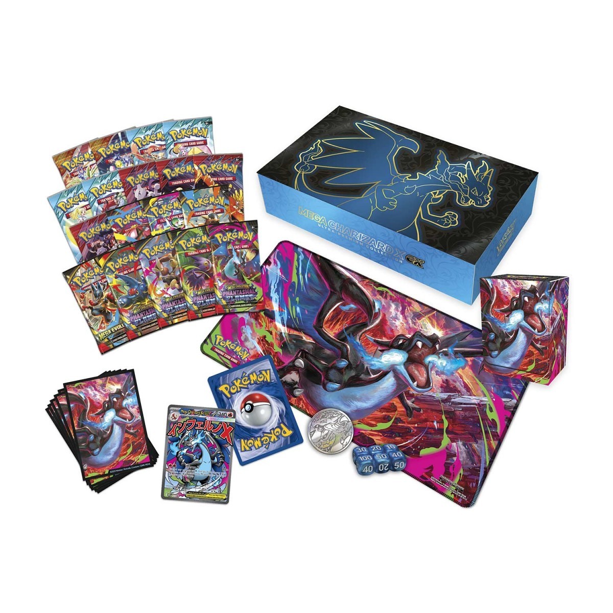 Pokemon TCG: Mega Charizard X ex Ultra Premium Collection