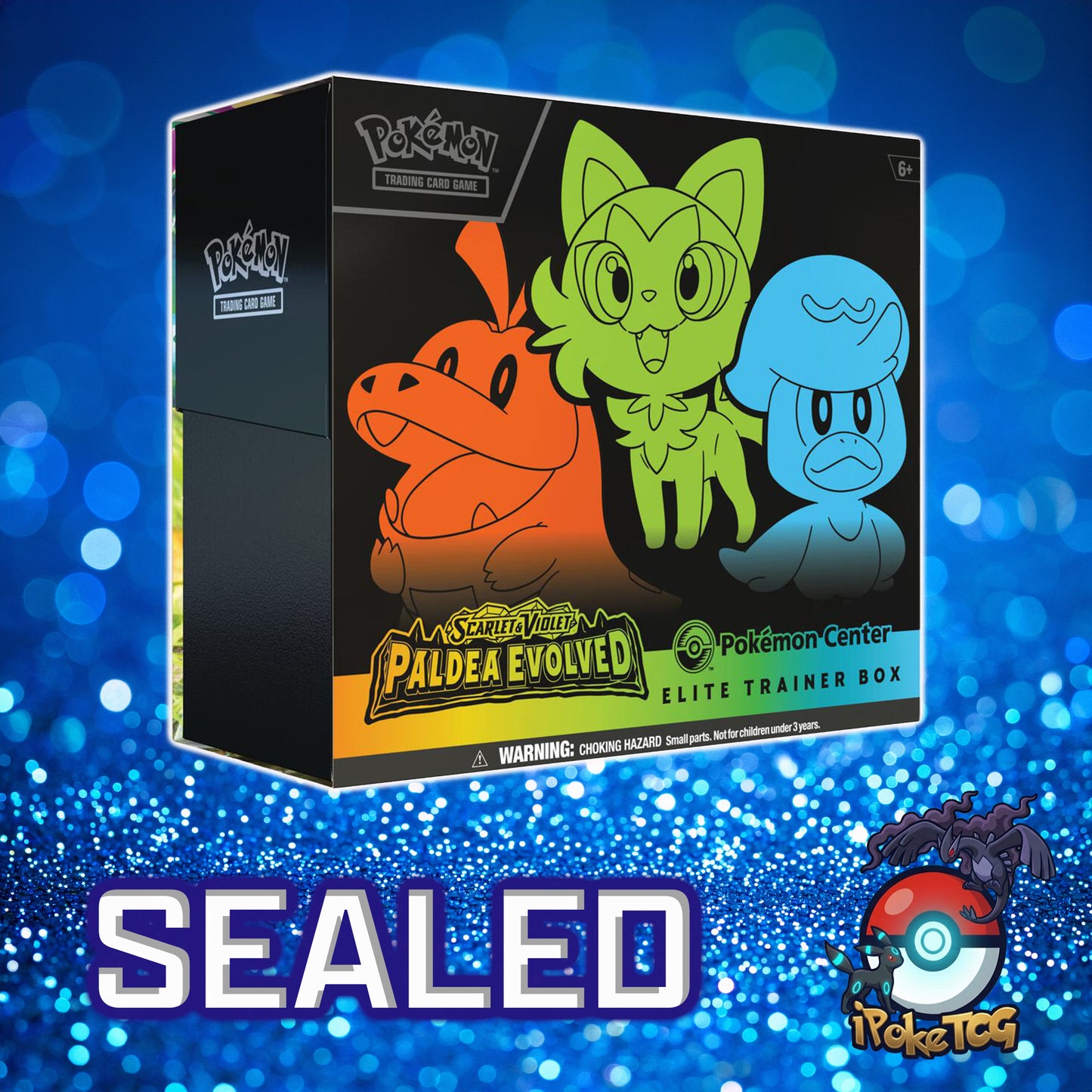 Pokemon TCG: Scarlet & Violet-Paldea Evolved *Pokemon Center* Elite Trainer Box