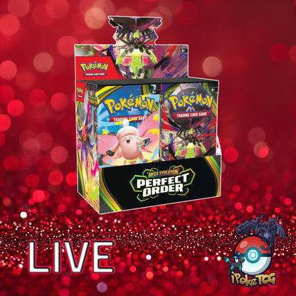 Pokemon TCG: Mega Evolution-Perfect Order Booster Box