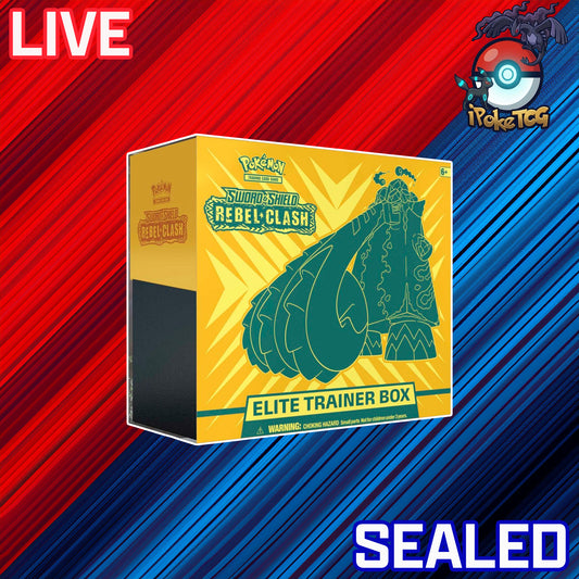 Pokemon TCG: Sword & Shield-Rebel Clash Elite Trainer Box