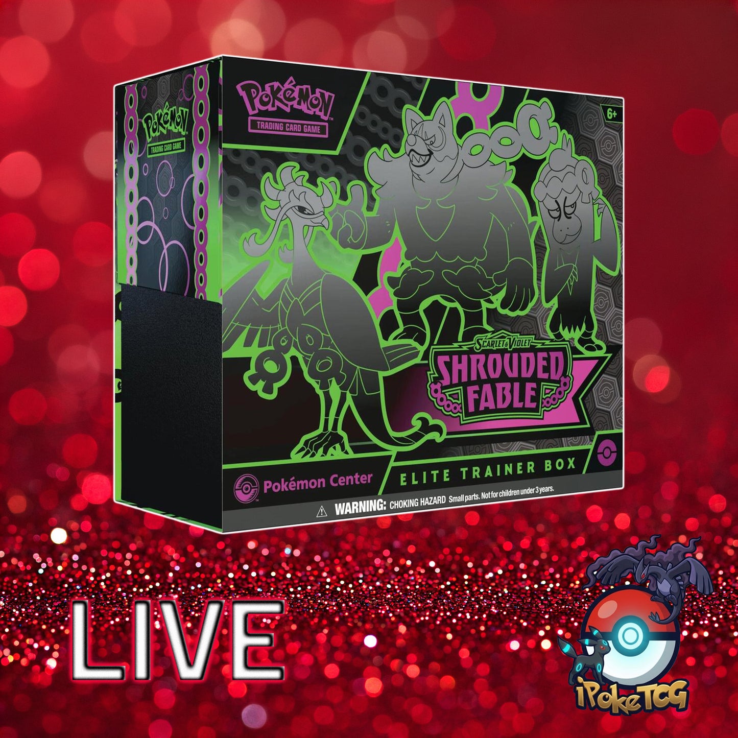 Pokemon TCG: Scarlet & Violet-Shrouded Fable *(Pokemon Center)* Elite Trainer Box