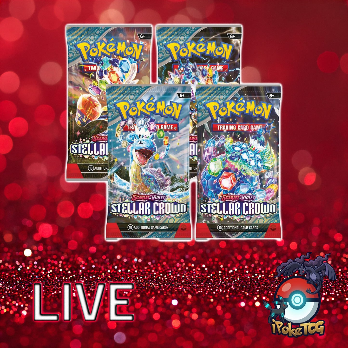Pokemon TCG: Scarlet & Violet-Stellar Crown Booster Pack *(Box Fresh)*