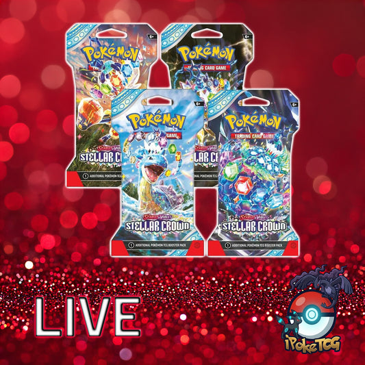 Pokemon TCG: Scarlet & Violet-Stellar Crown Sleeved Booster Pack