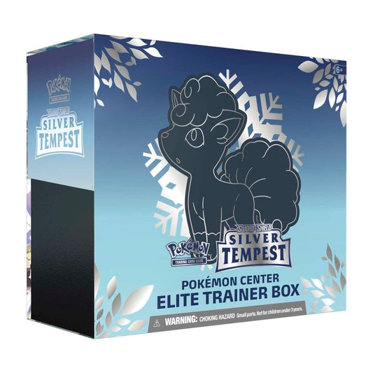 Pokemon TCG: Sword & Shield-Silver Tempest *Pokemon Center* Elite Trainer Box
