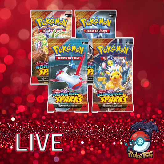Pokemon TCG: Scarlet & Violet-Surging Sparks Booster Pack **Box Fresh**