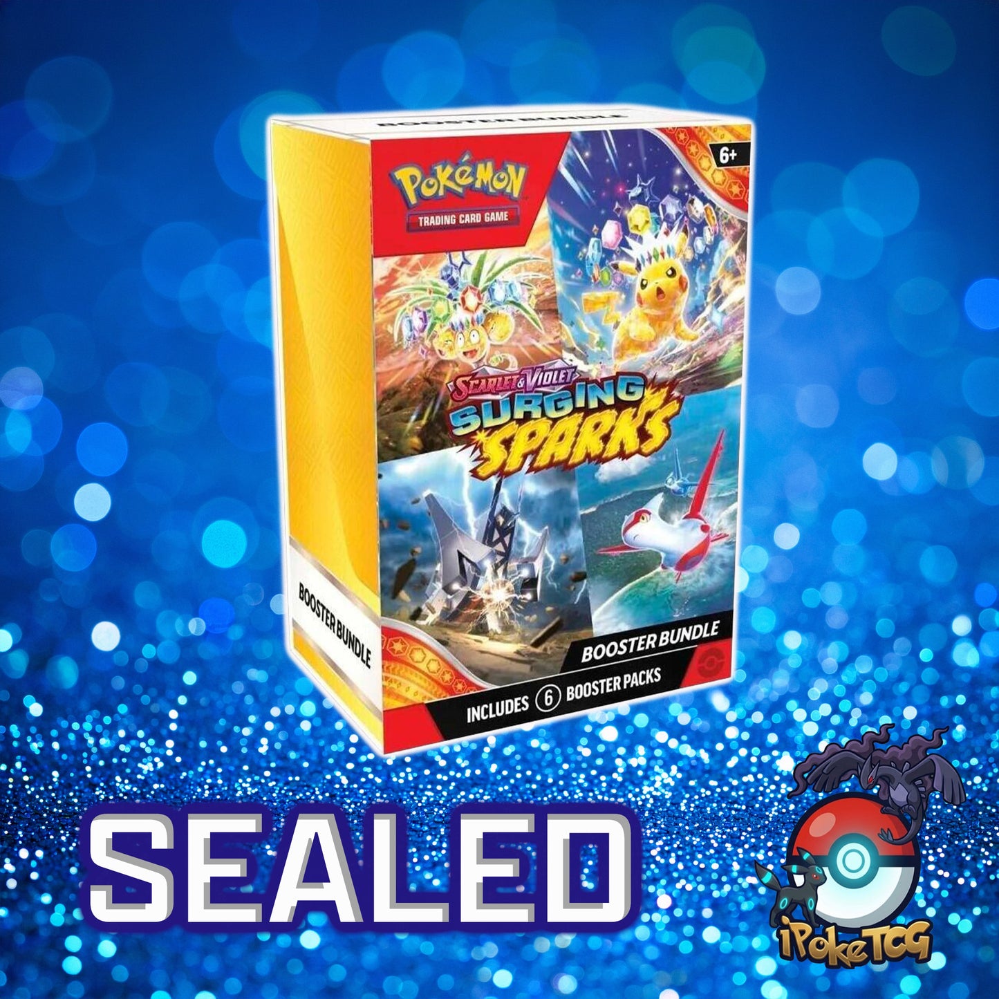 Pokemon TCG: Scarlet & Violet-Surging Sparks Booster Bundle