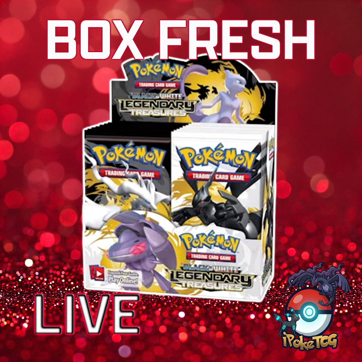 (2013) Pokemon TCG: Black & White-Legendary Treasures Booster Pack