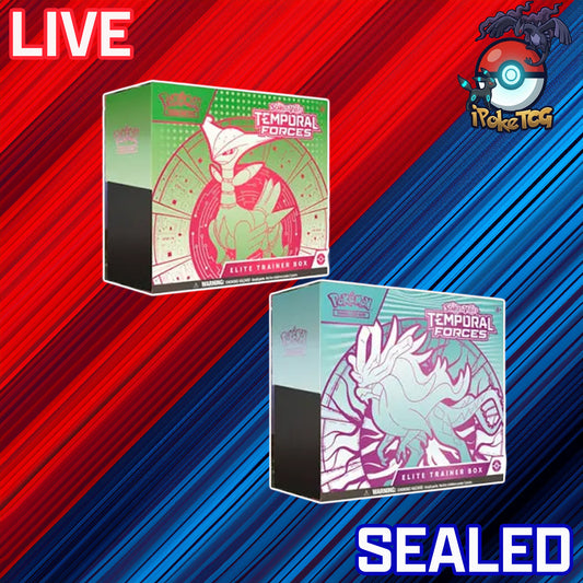 Pokemon TCG: Scarlet & Violet-Temporal Forces Elite Trainer Box