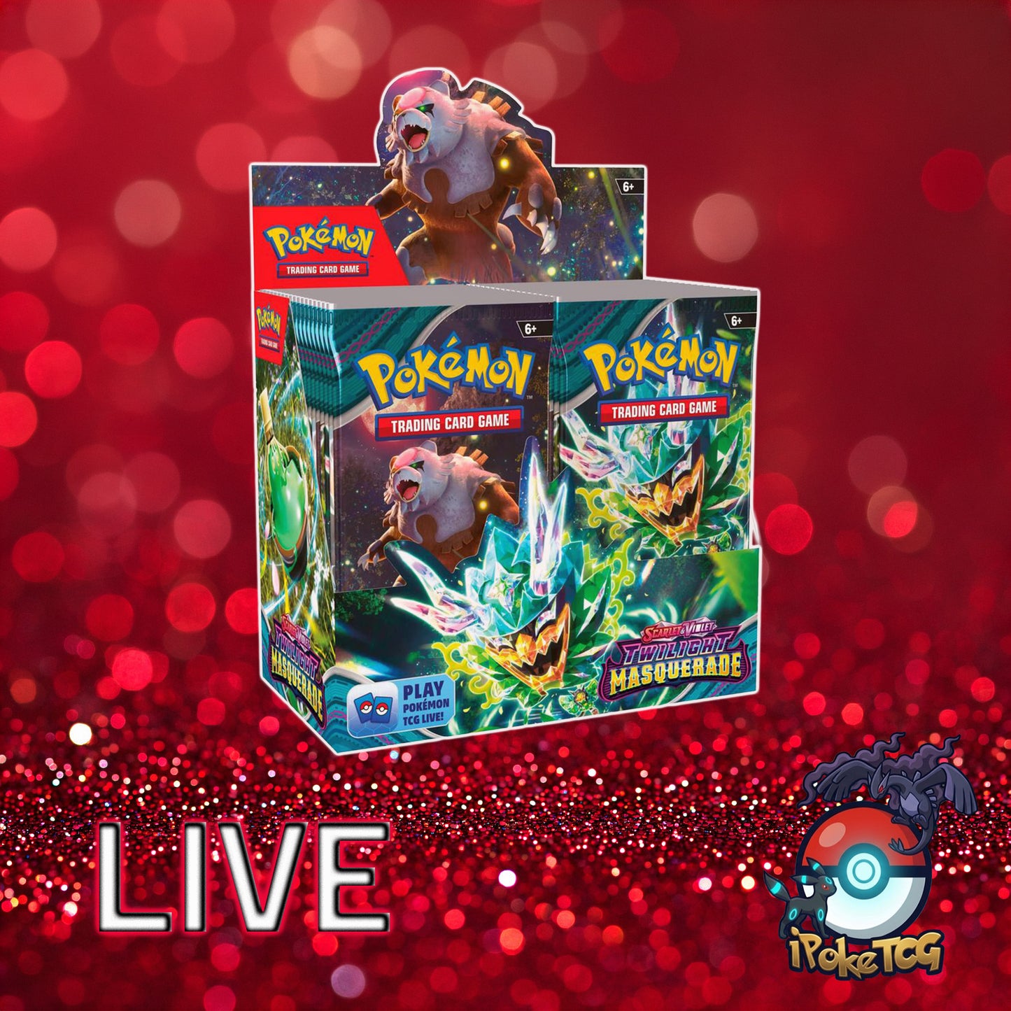 Pokemon TCG: Scarlet & Violet-Twilight Masquerade Booster Box