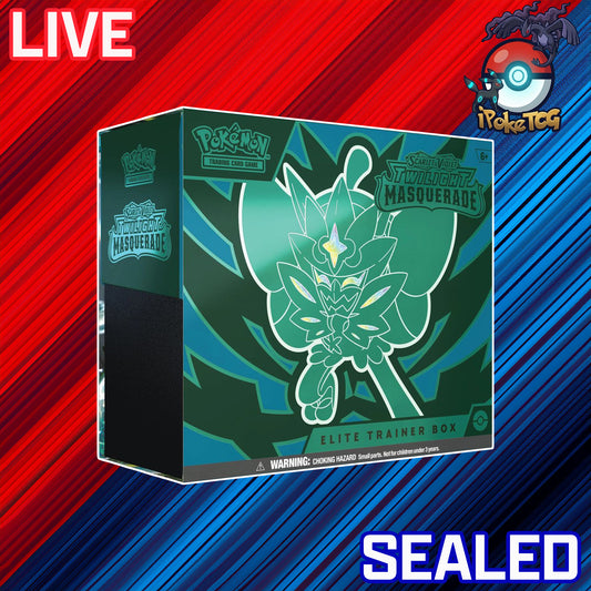 Pokemon TCG: Scarlet & Violet-Twilight Masquerade Elite Trainer Box