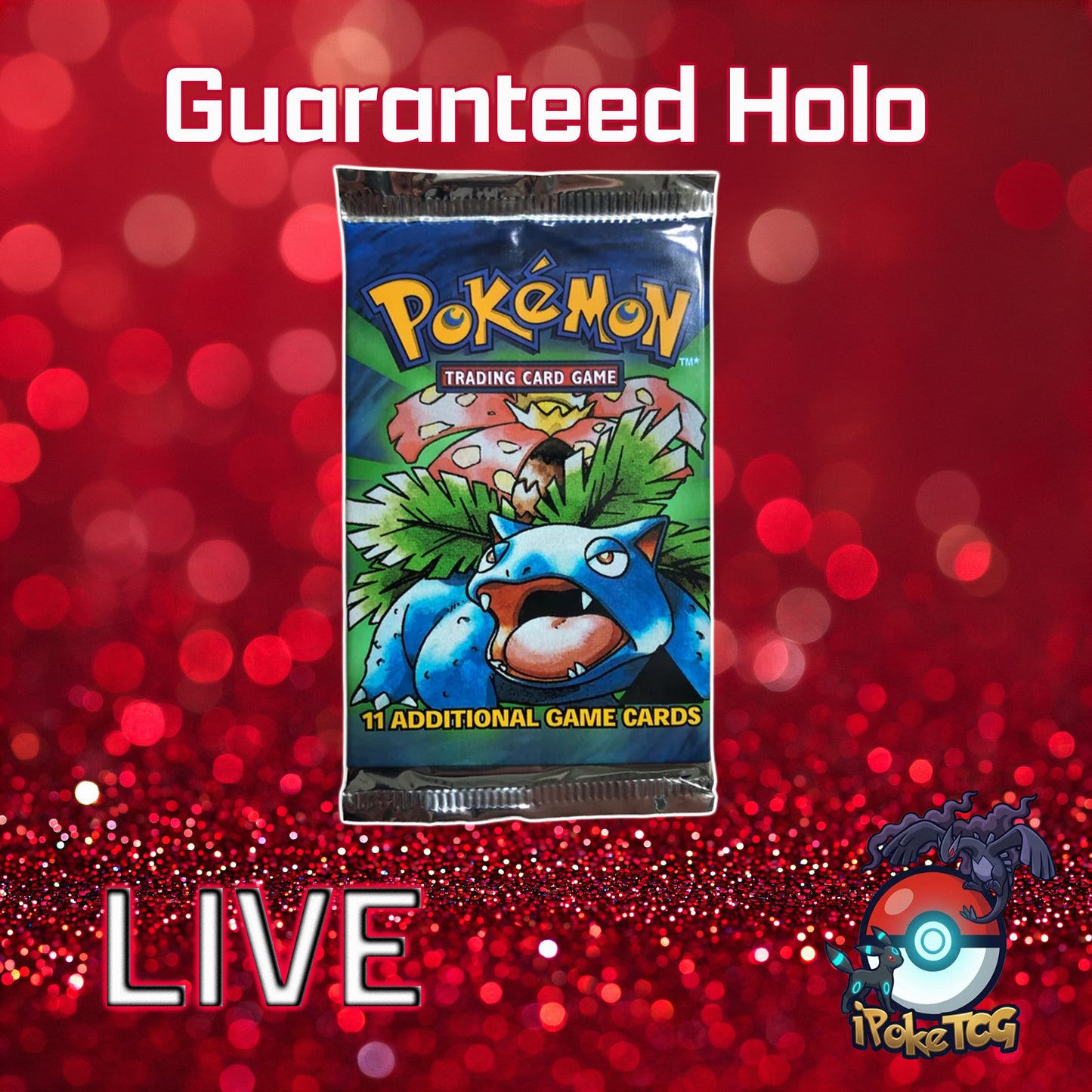 Pokemon TCG: Vintage-**Guaranteed Holo** Booster Packs *(Bounty)*