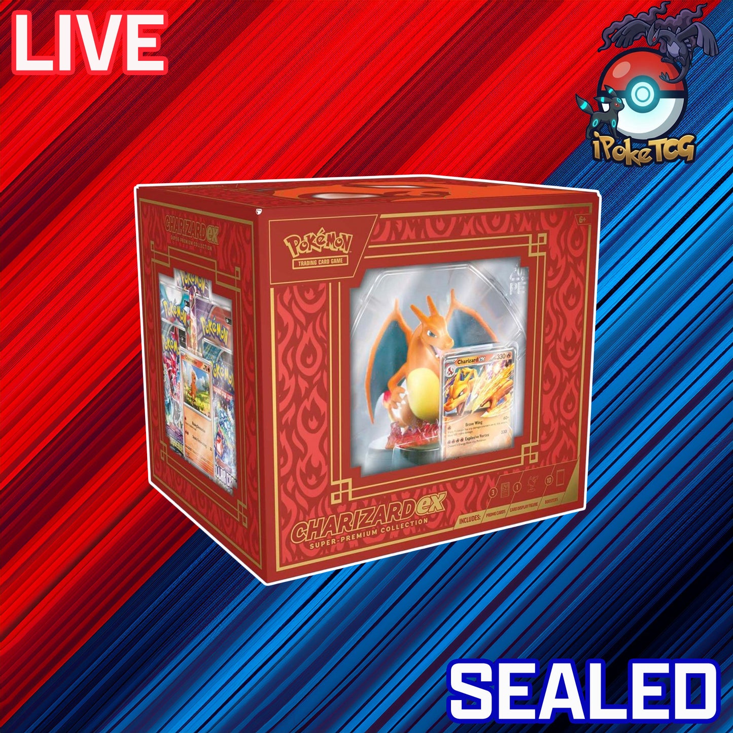 Pokemon TCG: Charizard ex Super-Premium Collection
