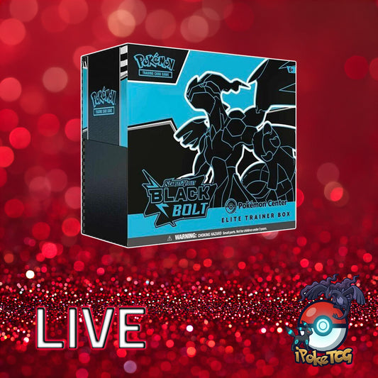 Pokemon TCG: Scarlet & Violet-Black Bolt Pokemon Center Elite Trainer Box