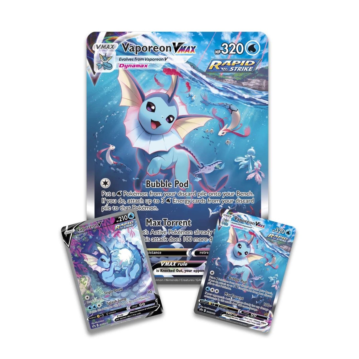 Pokemon Eevee Evolution VMAX Premium Collection Set of 3 orders