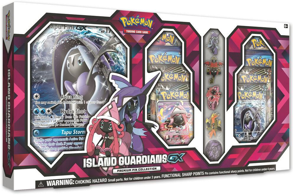 Pokemon TCG: Island Guardians GX Premium Pin Collection