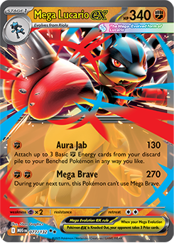 Pokemon TCG: Mega Lucario ex Figure Collection