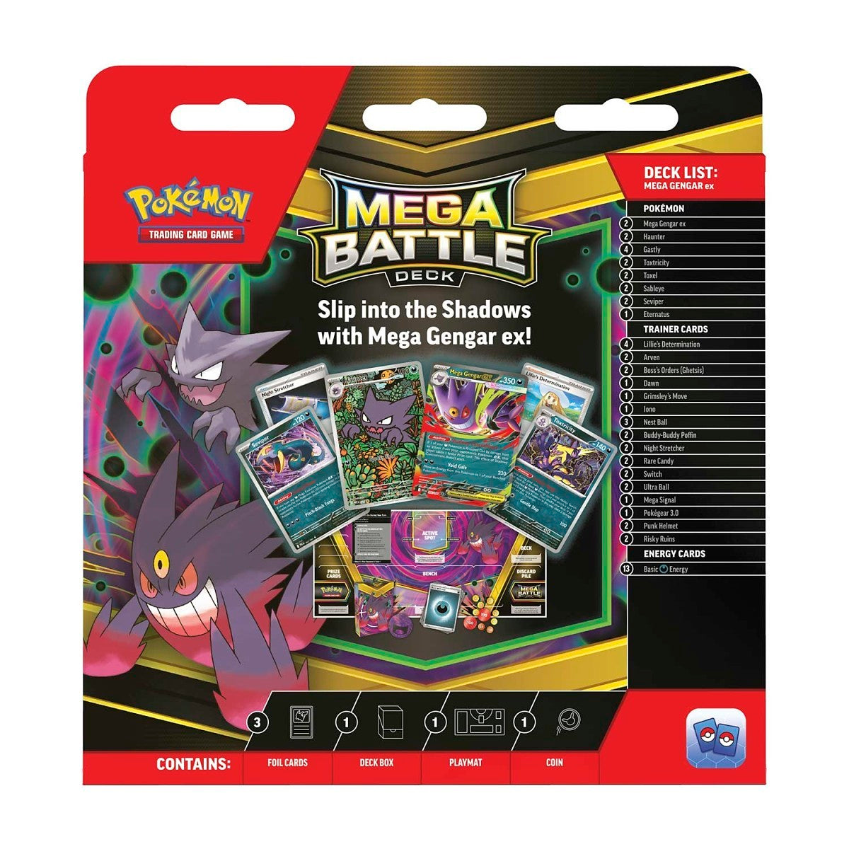 Pokemon TCG: Mega Battle Deck-Mega Gengar ex