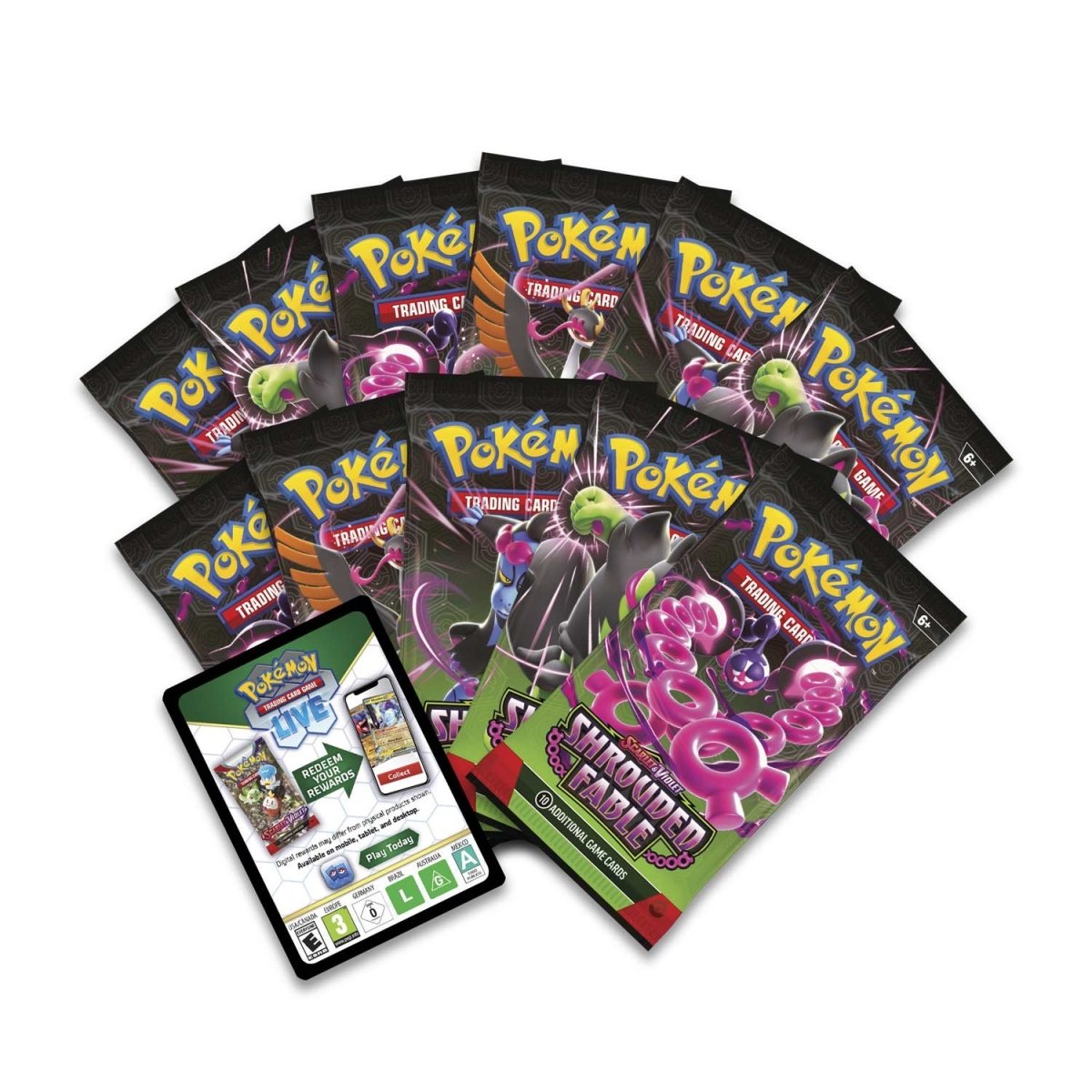 Pokemon TCG: Scarlet & Violet-Shrouded Fable *(Pokemon Center)* Elite Trainer Box