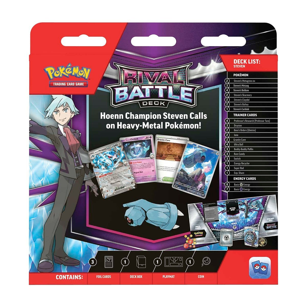 Pokemon TCG: Rival Battle Deck [Steven]