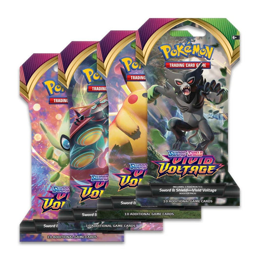 Pokemon TCG: Sword & Shield-Vivid Voltage Sleeved Booster Pack