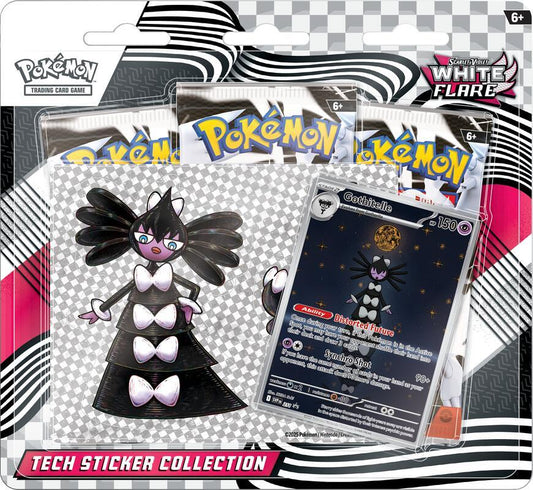 Pokemon TCG: Scarlet & Violet-White Flare Tech Sticker Collection