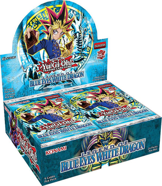 Yu-Gi-Oh TCG: Legend of Blue Eyes White Dragon Booster Box (25th Anniversary Edition)